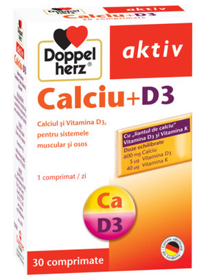 Poză Doppelherz Aktiv Calciu + D3