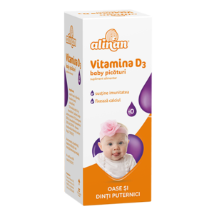 Poză Alinan Vitamina D3 baby soluție