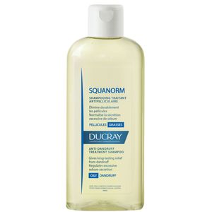 Poză Squanorm șampon pentru mătreață grasă 1 + 50% la al doilea produs