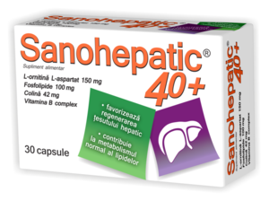Poză Sanohepatic 40+